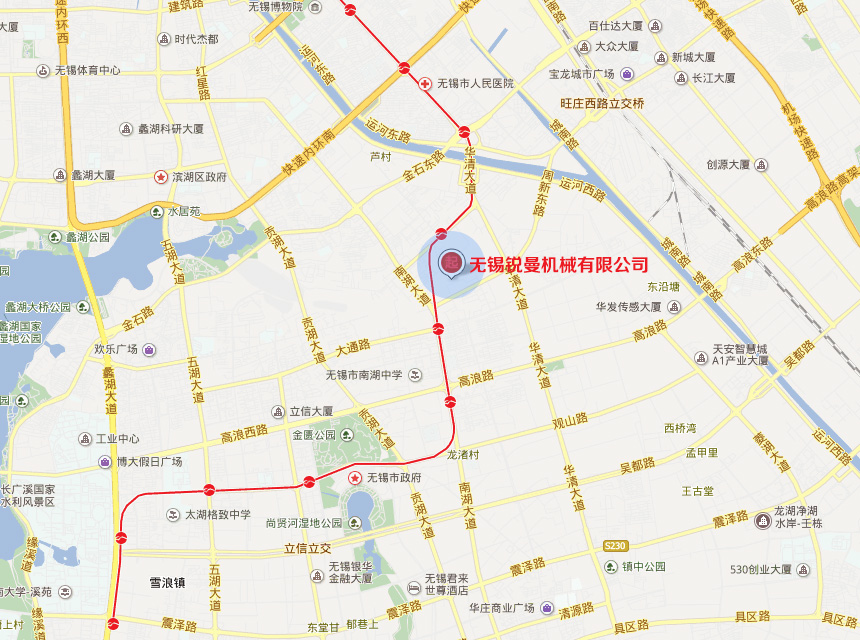 无锡锐曼机械有限公司 地址